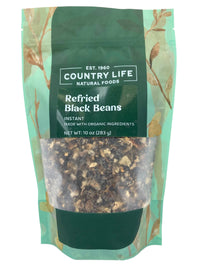 
                  
                    Black Refried Beans, Instant - Country Life Natural Foods
                  
                