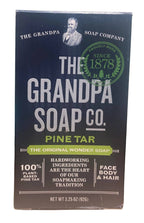 Soap Bar, Pine Tar, The Grandpa Soap Co, Soaps - Country Life Natural Foods