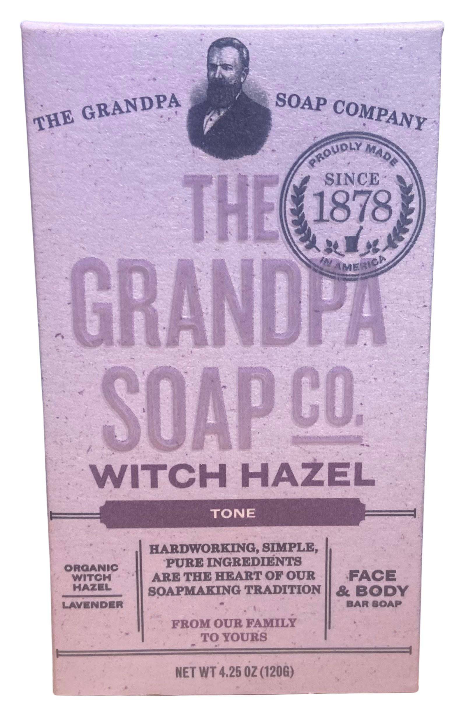 The Grandpa's Soap Company Bar Soap, Witch Hazel - 4.25 oz packet