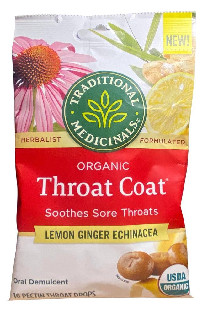 Traditional Medicinals Organic Throat Drops - Country Life Natural Foods
