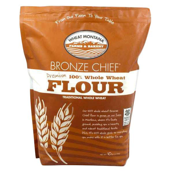 Whole Wheat Flour, Bronze Chief (From Red Berries) - Country Life Natural Foods