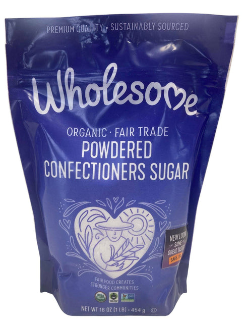 Sugar, Powdered Confectioners, Organic, Cooking & Baking Ingredients - Country Life Natural Foods