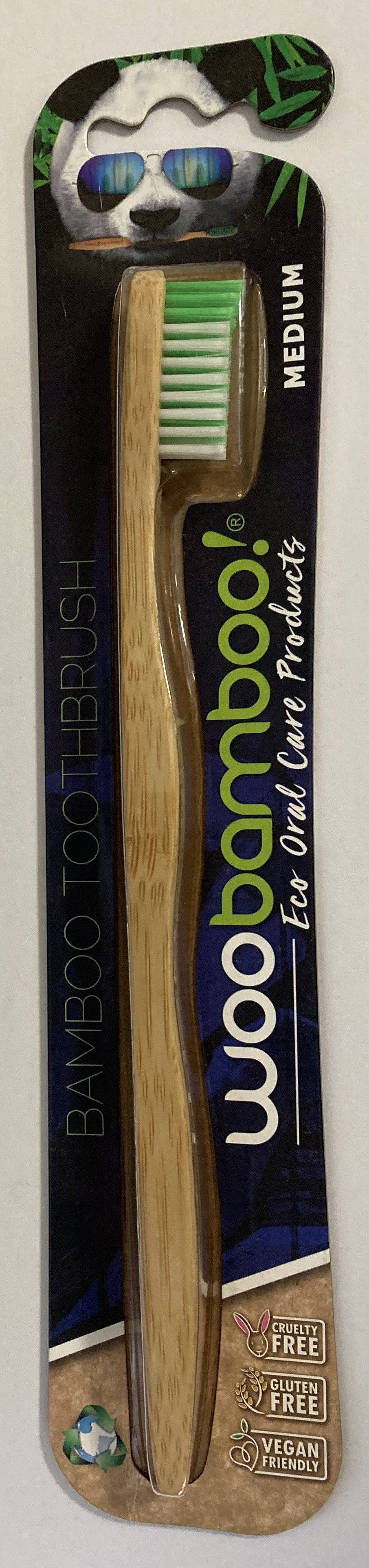 Bamboo Toothbrush Adult Medium - Country Life Natural Foods